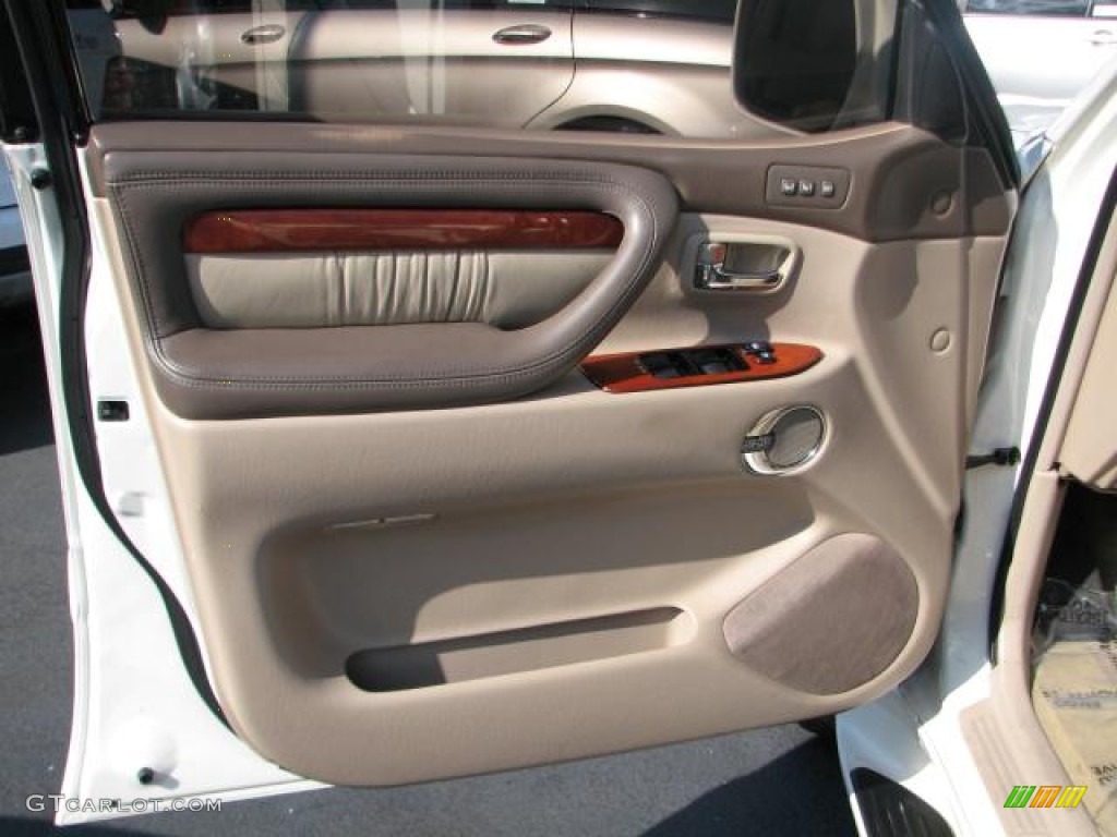 2002 LX 470 - Golden Pearl / Ivory photo #15