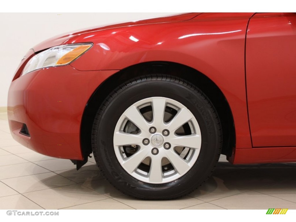 2009 Camry XLE - Barcelona Red Metallic / Ash photo #21