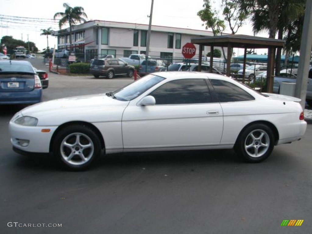 1993 SC 400 - Pearl White / Ivory photo #6