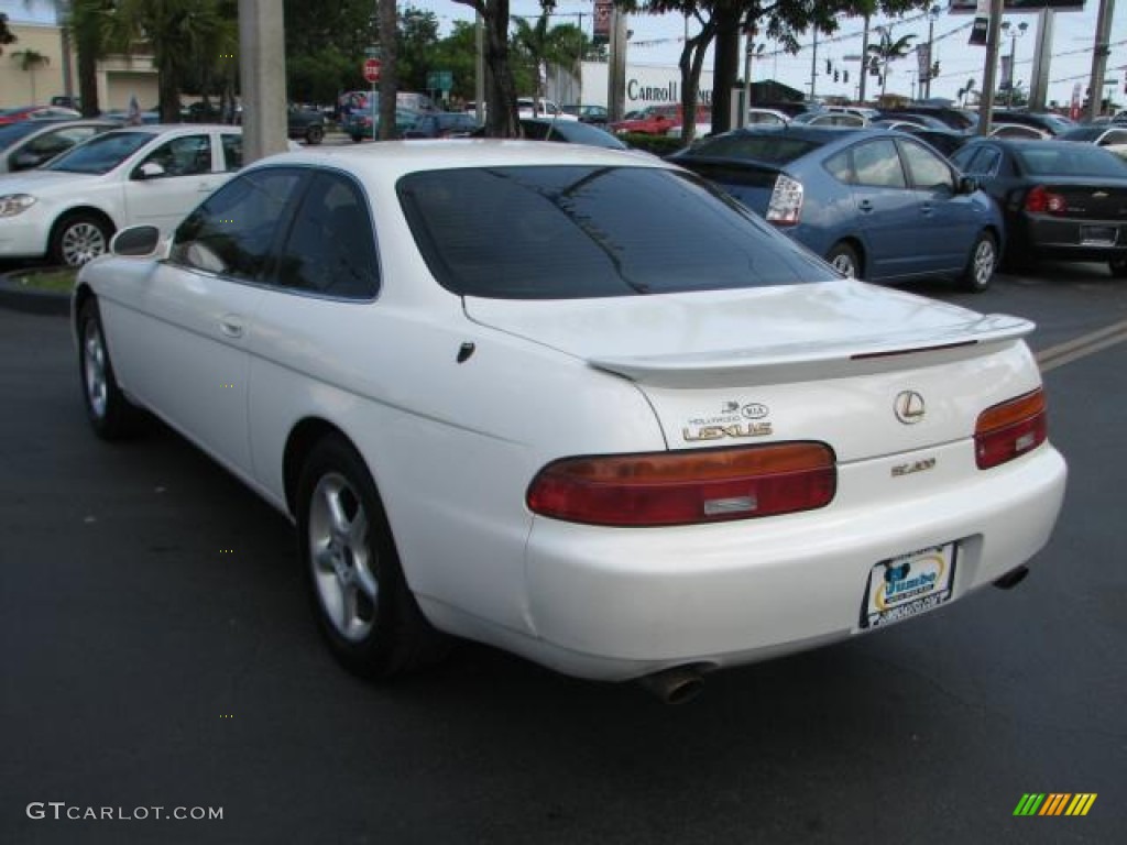 1993 SC 400 - Pearl White / Ivory photo #7