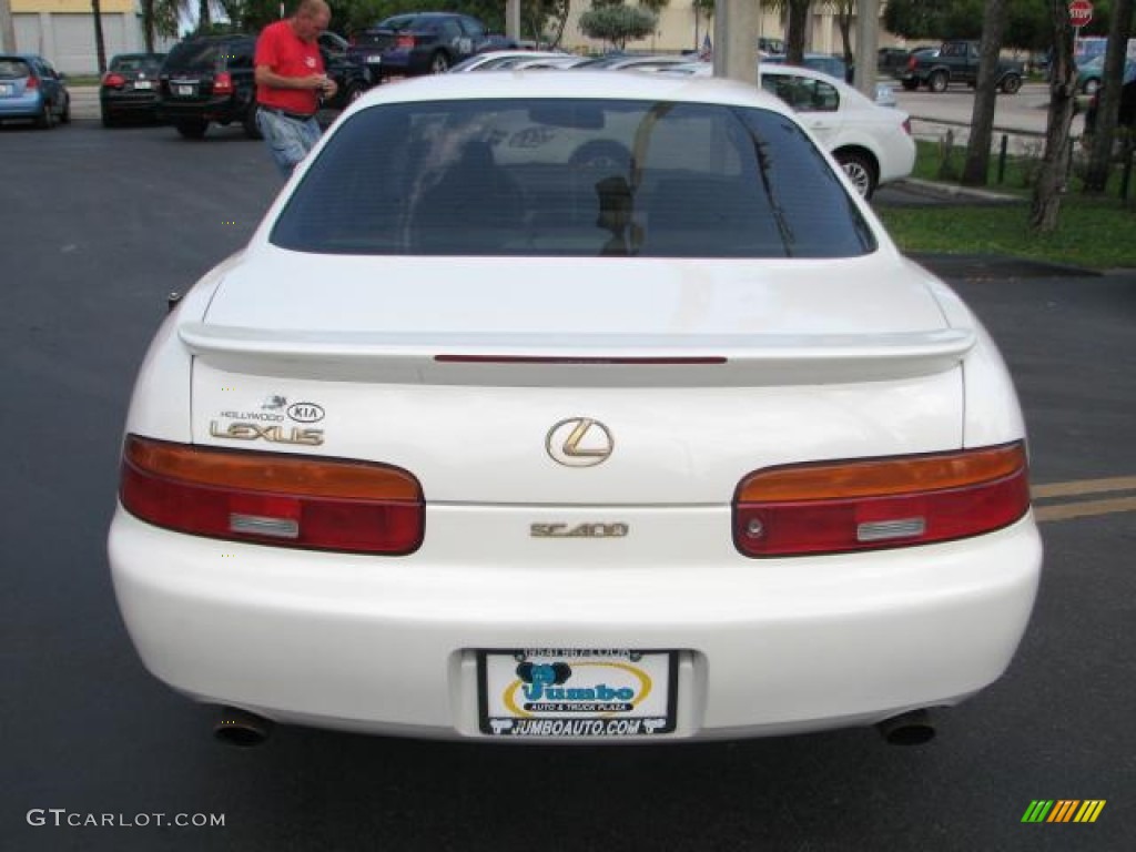 1993 SC 400 - Pearl White / Ivory photo #8