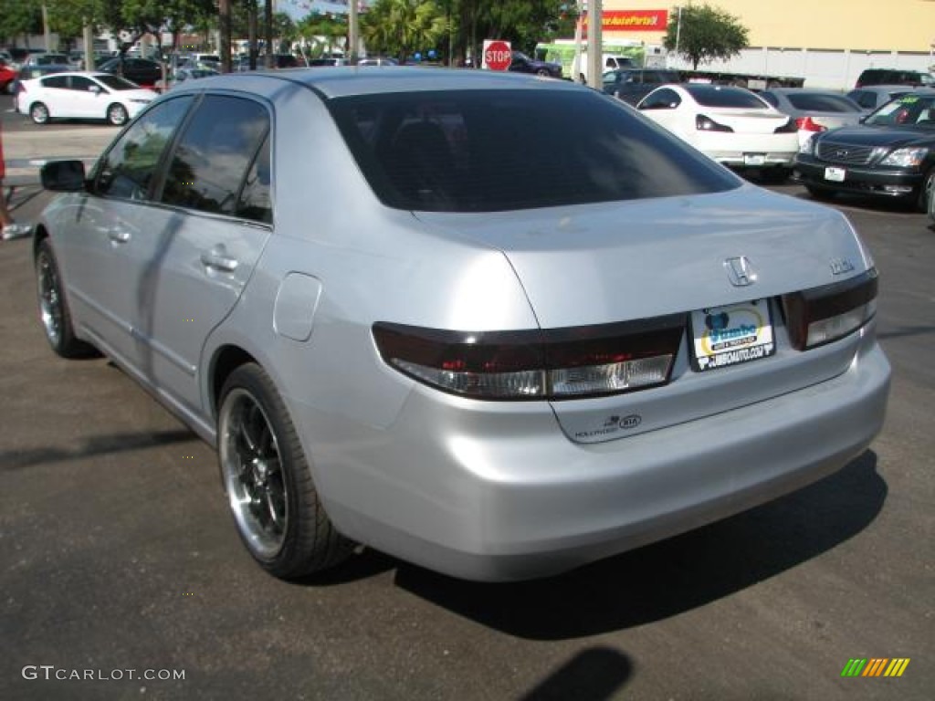 2003 Accord EX-L Sedan - Satin Silver Metallic / Black photo #7