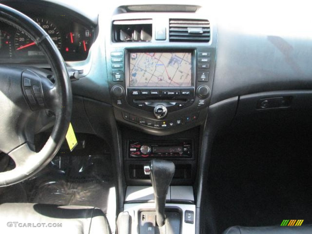 2003 Accord EX-L Sedan - Satin Silver Metallic / Black photo #14