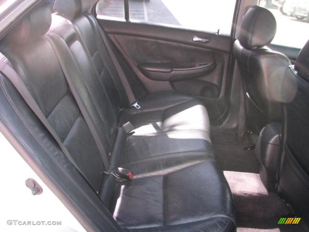 2003 Accord EX-L Sedan - Satin Silver Metallic / Black photo #16