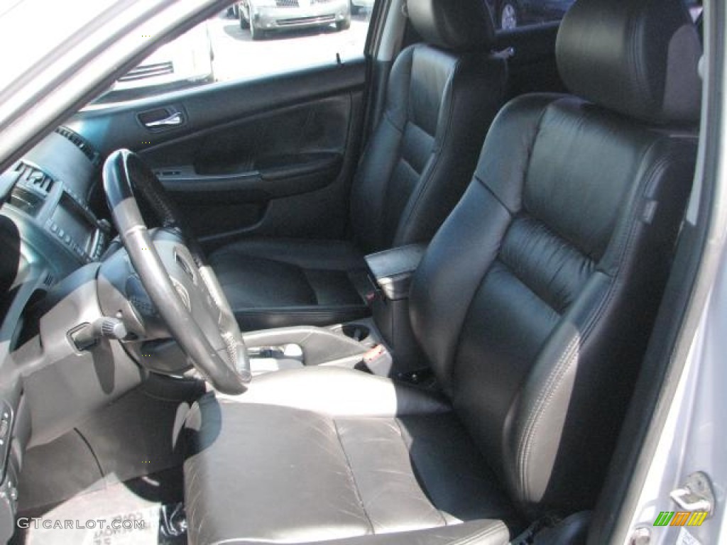 2003 Accord EX-L Sedan - Satin Silver Metallic / Black photo #19