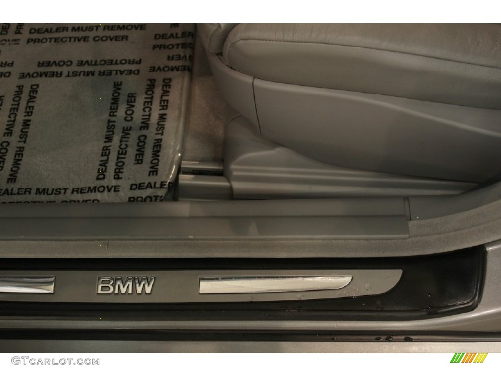2007 7 Series 750Li Sedan - Sterling Grey Metallic / Flannel Grey photo #7
