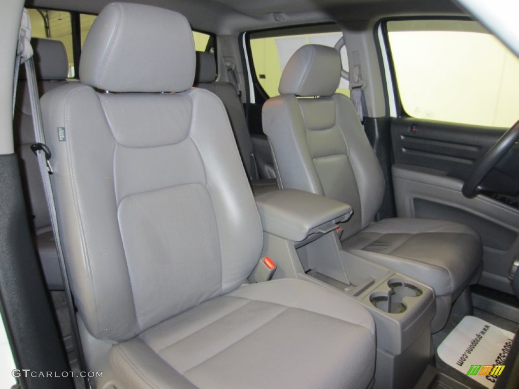 Gray Interior 2010 Honda Ridgeline RTL Photo #54056525
