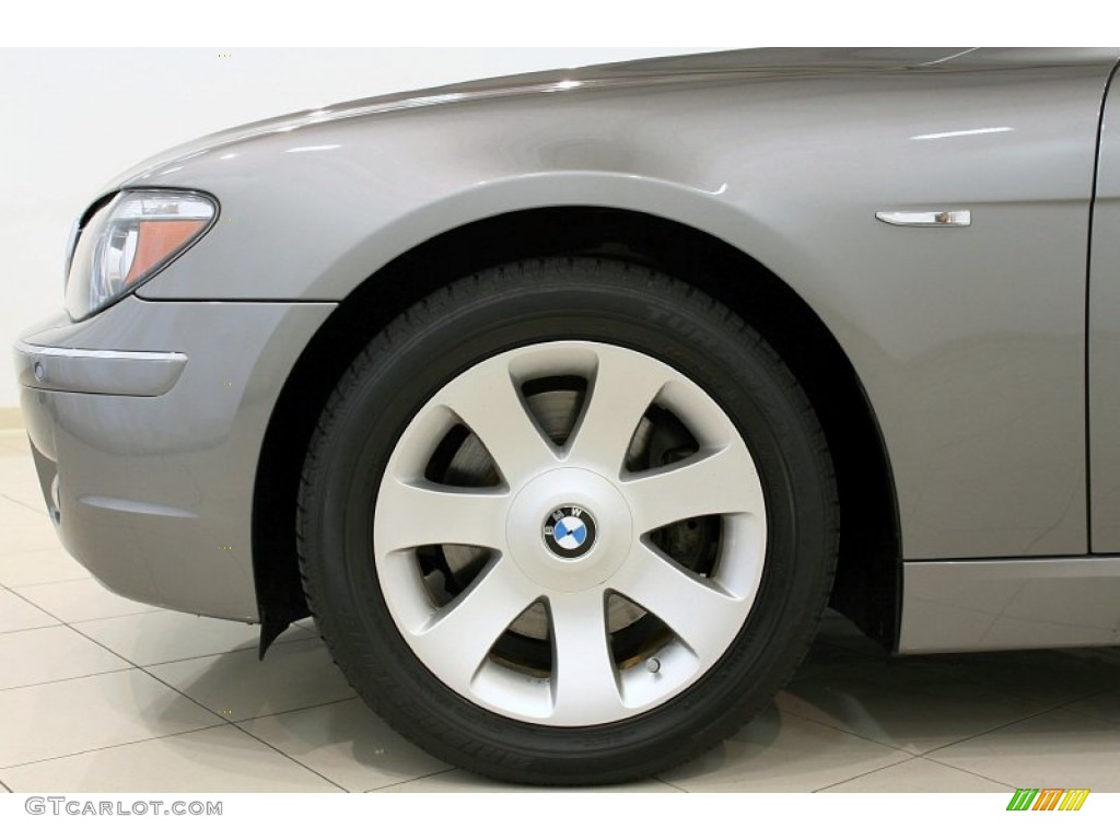 2007 7 Series 750Li Sedan - Sterling Grey Metallic / Flannel Grey photo #37