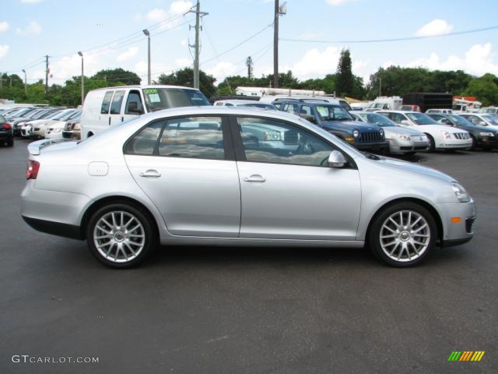 Reflex Silver Metallic 2008 Volkswagen Jetta Wolfsburg Edition Sedan Exterior Photo #54056600