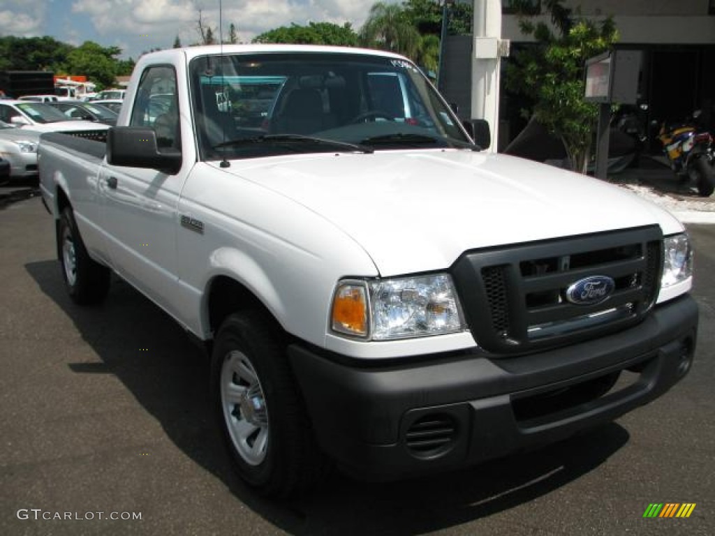 Oxford White 2008 Ford Ranger XL Regular Cab Exterior Photo #54056690