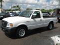 Oxford White 2008 Ford Ranger XL Regular Cab Exterior