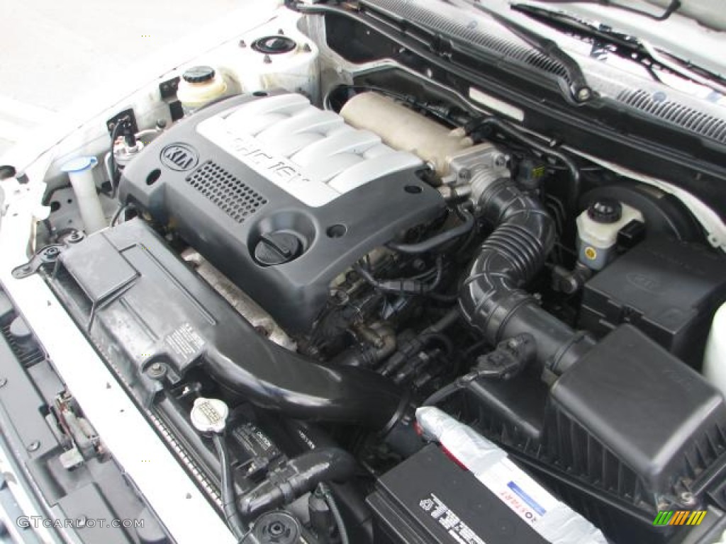 2002 Spectra LS Sedan - White / Gray photo #19