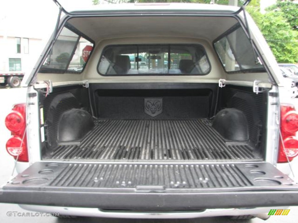 2007 Ram 1500 SLT Quad Cab - Bright Silver Metallic / Medium Slate Gray photo #11