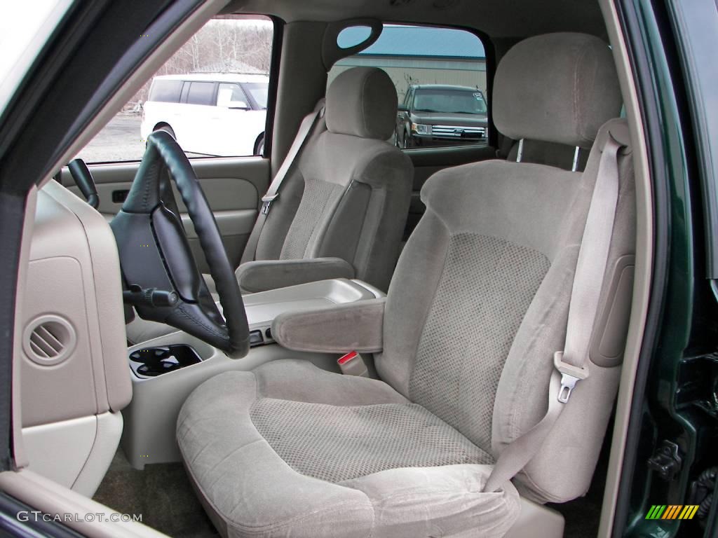 2001 Tahoe LS 4x4 - Forest Green Metallic / Tan/Neutral photo #14