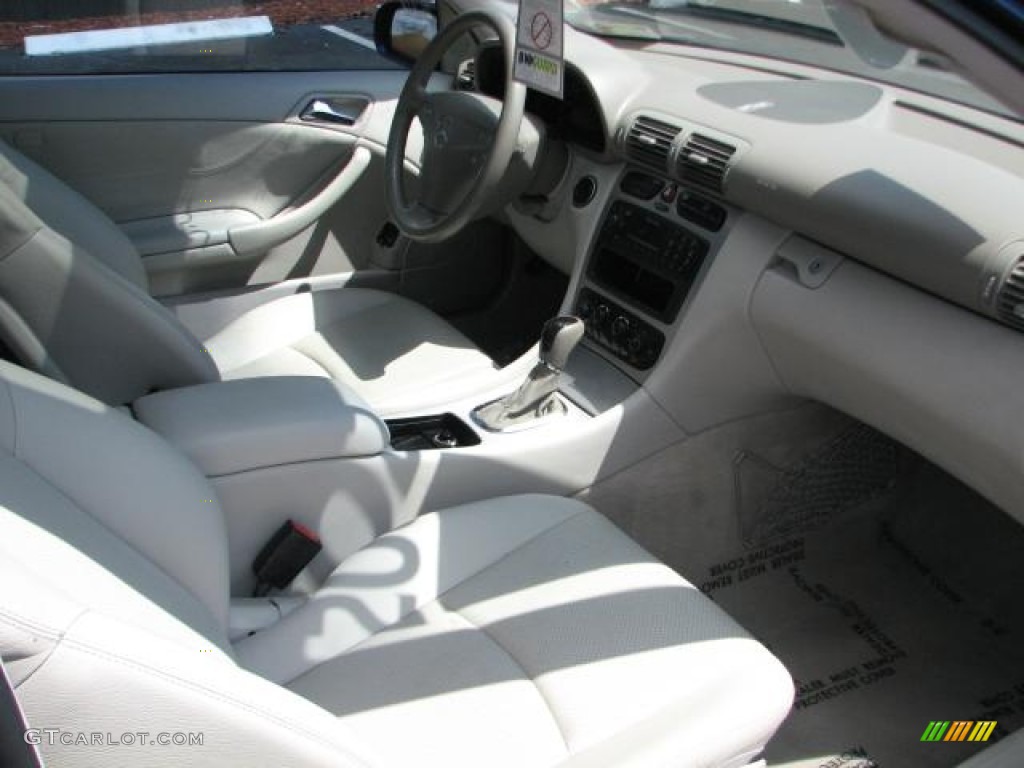 Ash Interior 2002 Mercedes-Benz C 230 Kompressor Coupe Photo #54058250