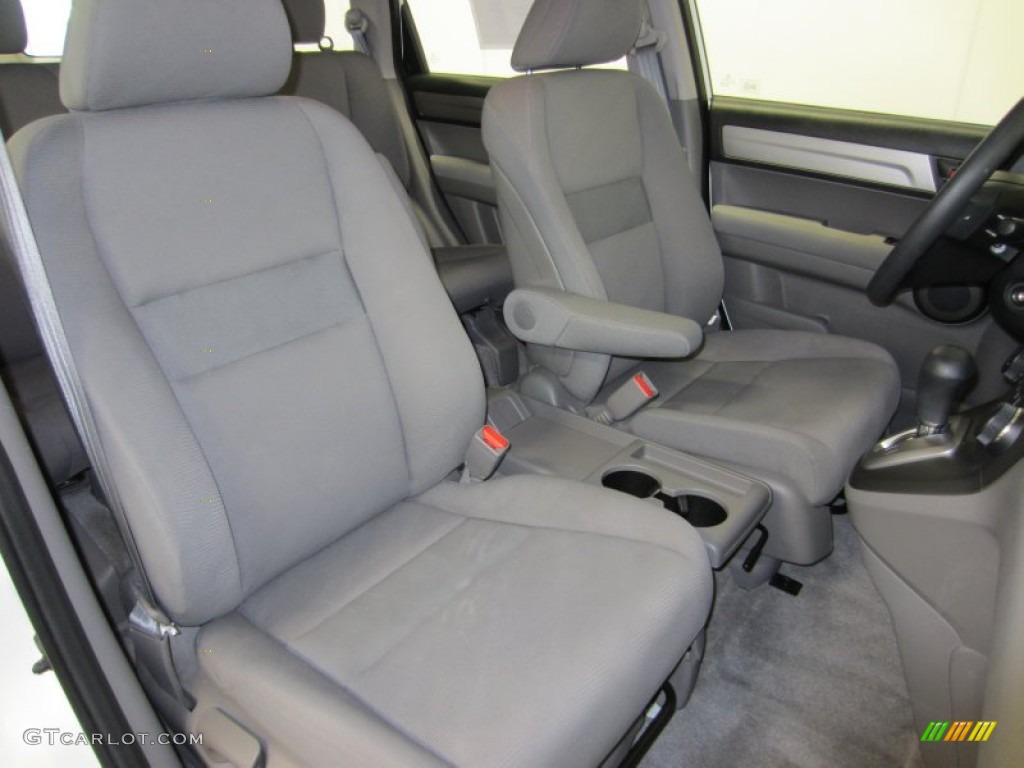 2010 CR-V LX AWD - Taffeta White / Gray photo #18