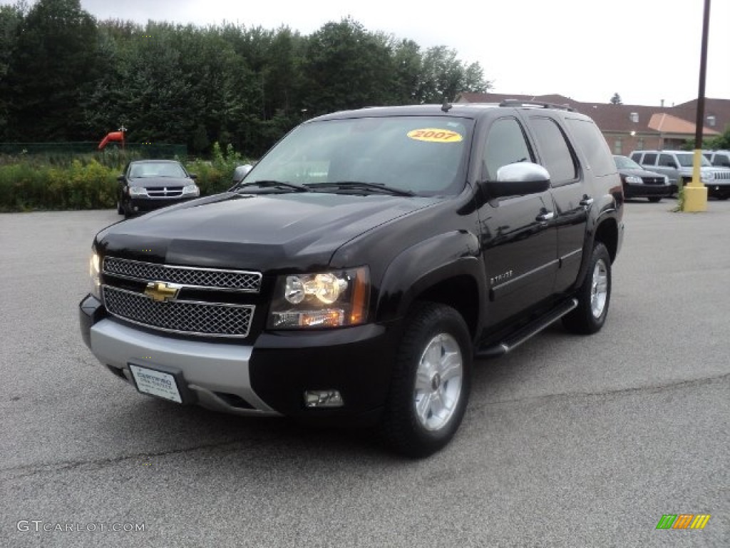 2007 Tahoe Z71 4x4 - Black / Ebony photo #1