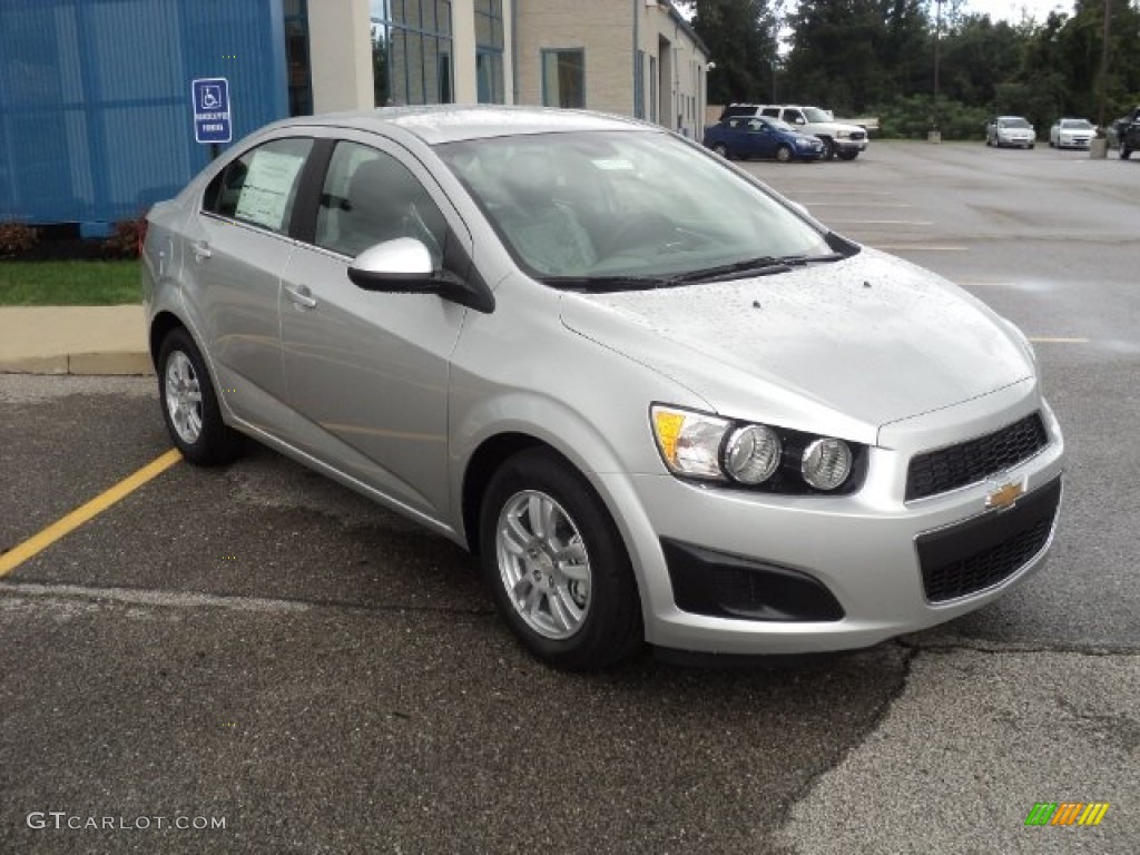 Silver Ice Metallic 2012 Chevrolet Sonic LT Sedan Exterior Photo #54058889