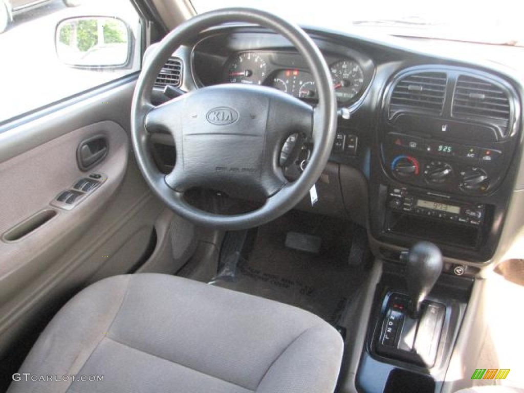 2002 Sportage  - Pepper Red / Brown photo #12