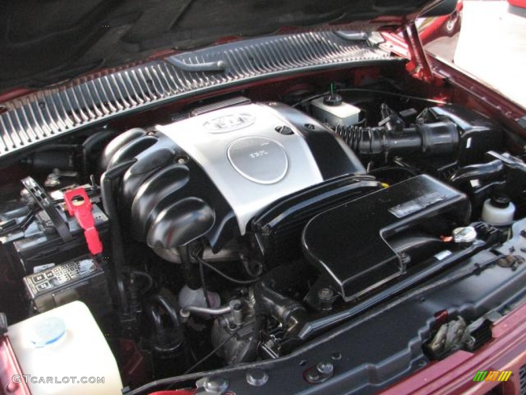 2002 Kia Sportage Standard Sportage Model Engine Photos