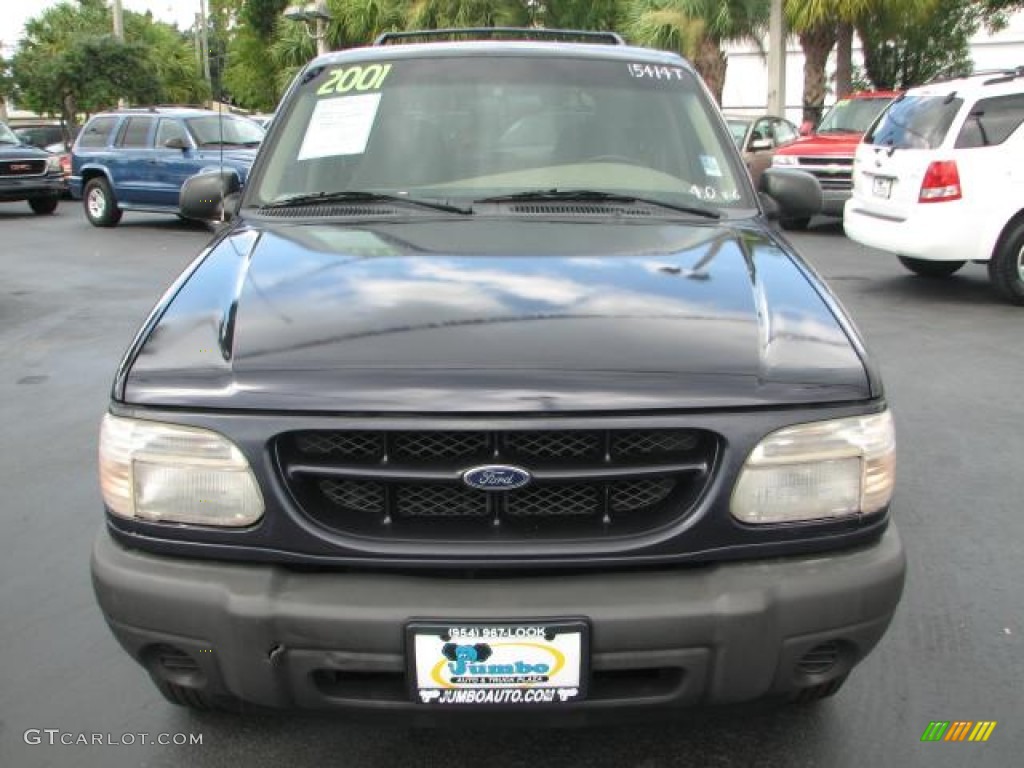 2001 Explorer XLS - Black / Medium Prairie Tan photo #3
