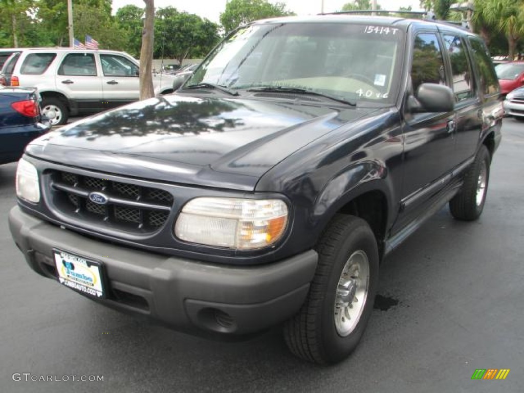 2001 Explorer XLS - Black / Medium Prairie Tan photo #5