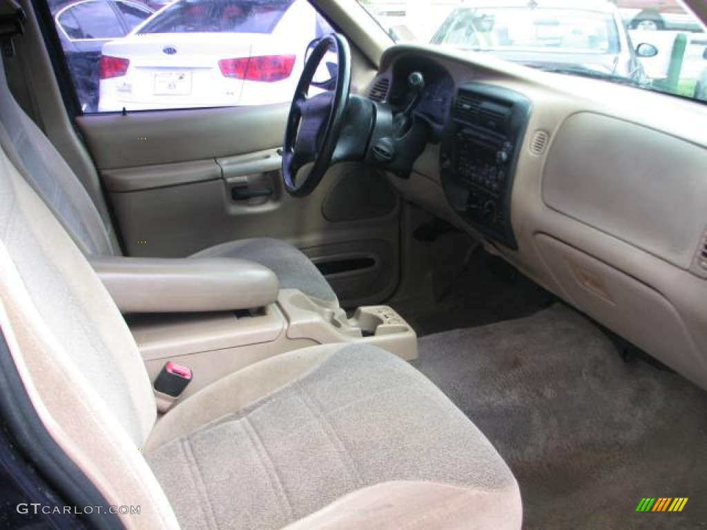 2001 Explorer XLS - Black / Medium Prairie Tan photo #11