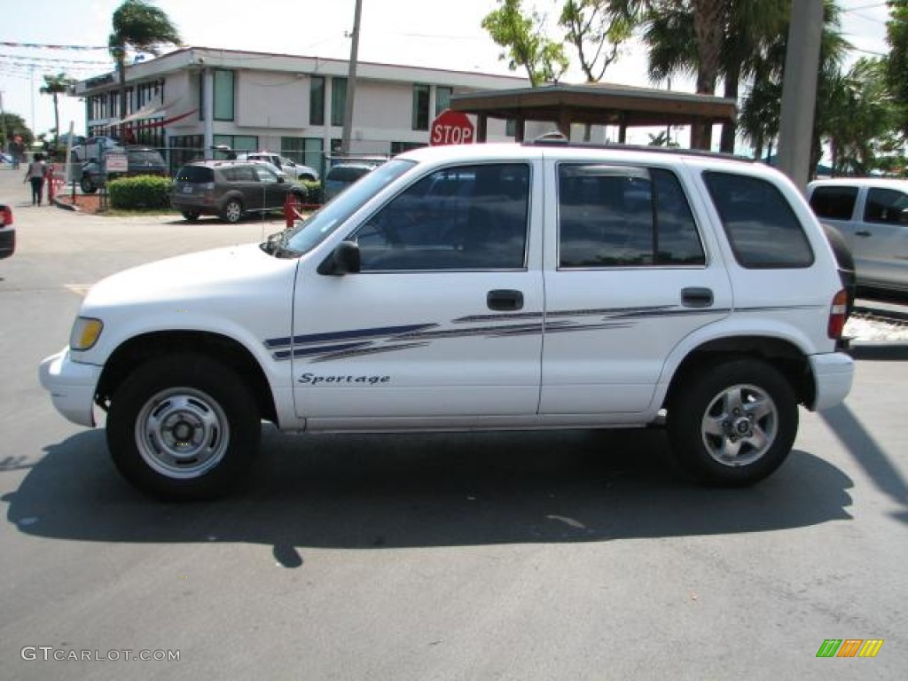 1997 Sportage  - Crystal White / Gray photo #6