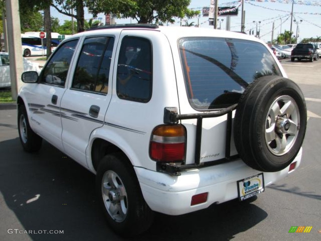 1997 Sportage  - Crystal White / Gray photo #7