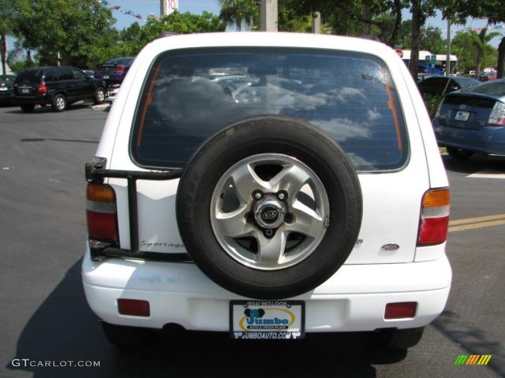 1997 Sportage  - Crystal White / Gray photo #8
