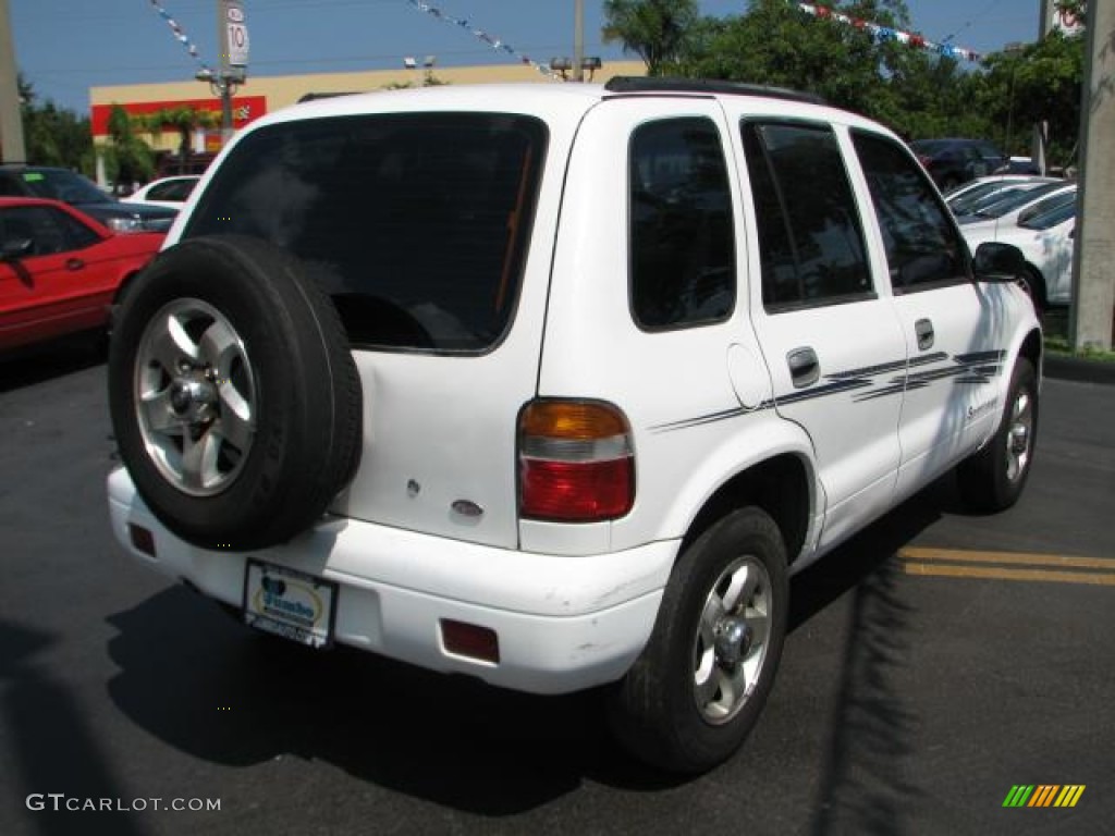 1997 Sportage  - Crystal White / Gray photo #9