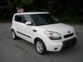 2010 Clear White Kia Soul +  photo #1