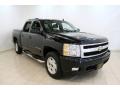 2007 Black Chevrolet Silverado 1500 LT Z71 Crew Cab 4x4  photo #1