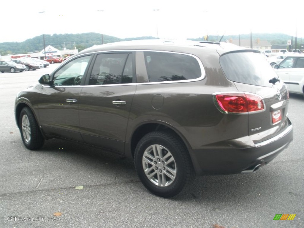 2008 Enclave CX - Cocoa Metallic / Cashmere/Cocoa photo #11