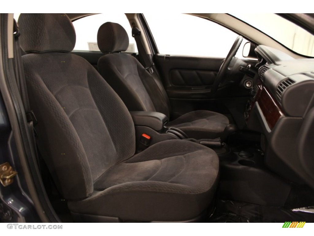 Dark Slate Gray Interior 2002 Dodge Stratus SE Sedan Photo #54061262