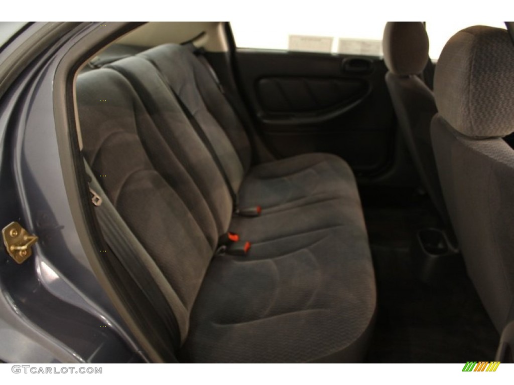 Dark Slate Gray Interior 2002 Dodge Stratus SE Sedan Photo #54061271