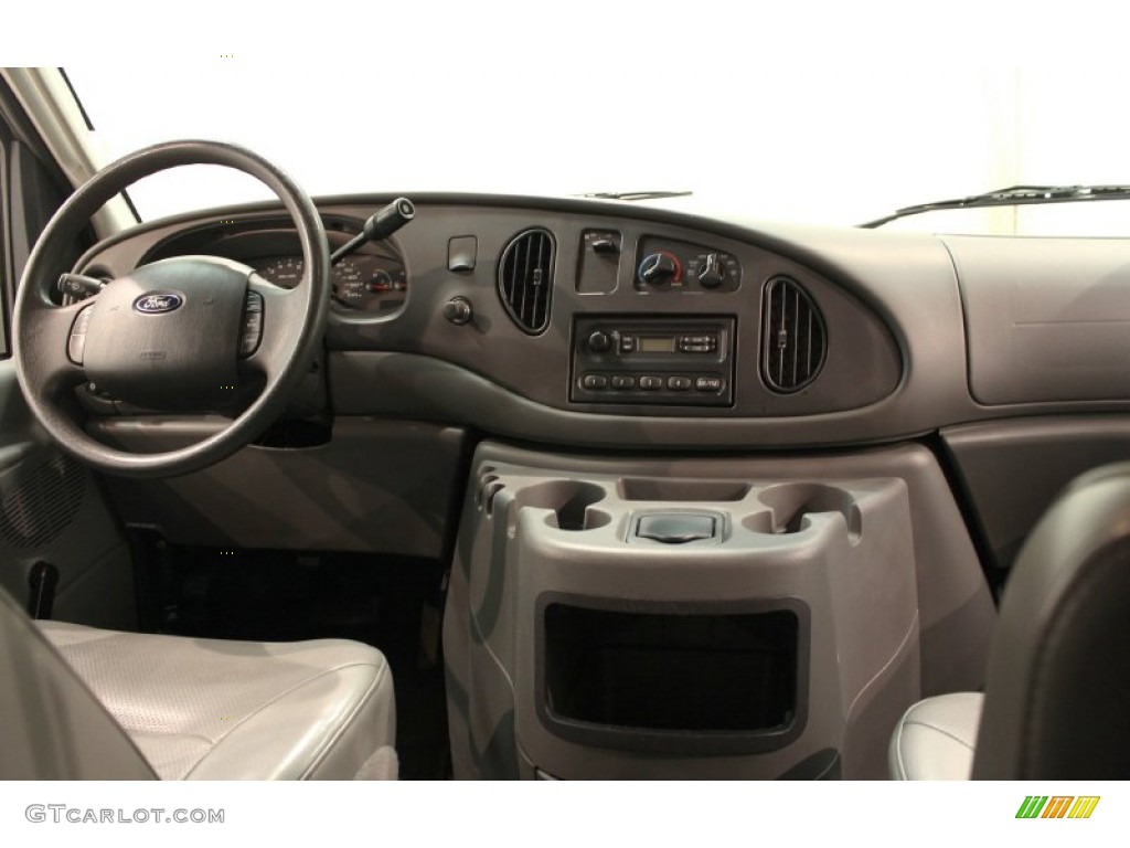 2005 Ford E Series Van E250 Cargo Medium Flint Dashboard Photo #54061647