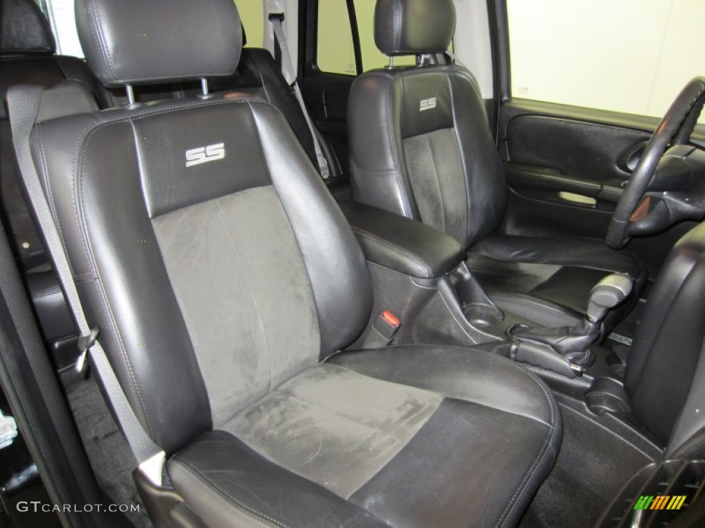 Ebony Interior 2007 Chevrolet TrailBlazer SS 4x4 Photo #54062337