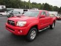 2007 Radiant Red Toyota Tacoma V6 TRD Sport Access Cab 4x4  photo #3