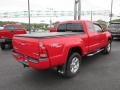 2007 Radiant Red Toyota Tacoma V6 TRD Sport Access Cab 4x4  photo #7