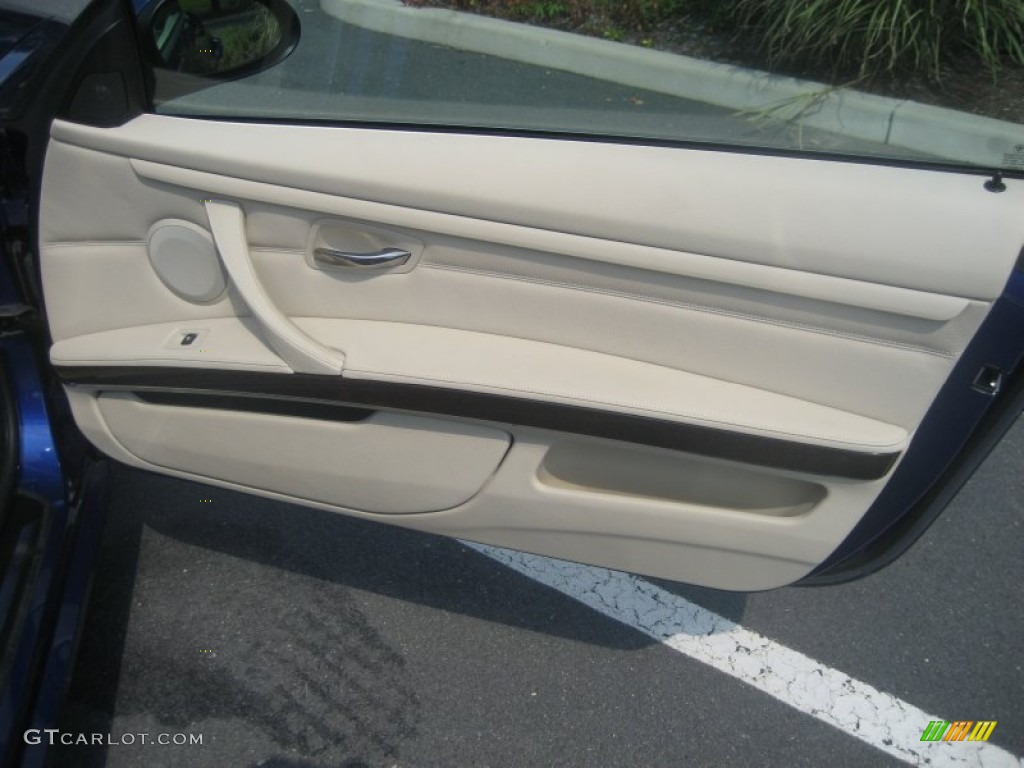 2007 3 Series 335i Convertible - Montego Blue Metallic / Cream Beige photo #28