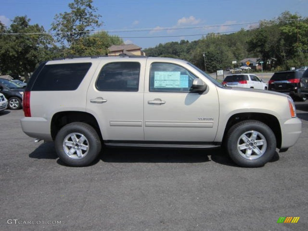 Gold Mist Metallic 2012 GMC Yukon SLE 4x4 Exterior Photo #54064316