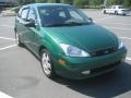 Grabber Green Metallic 2002 Ford Focus ZX5 Hatchback Exterior