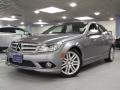 2009 Palladium Silver Metallic Mercedes-Benz C 300 4Matic Sport  photo #1