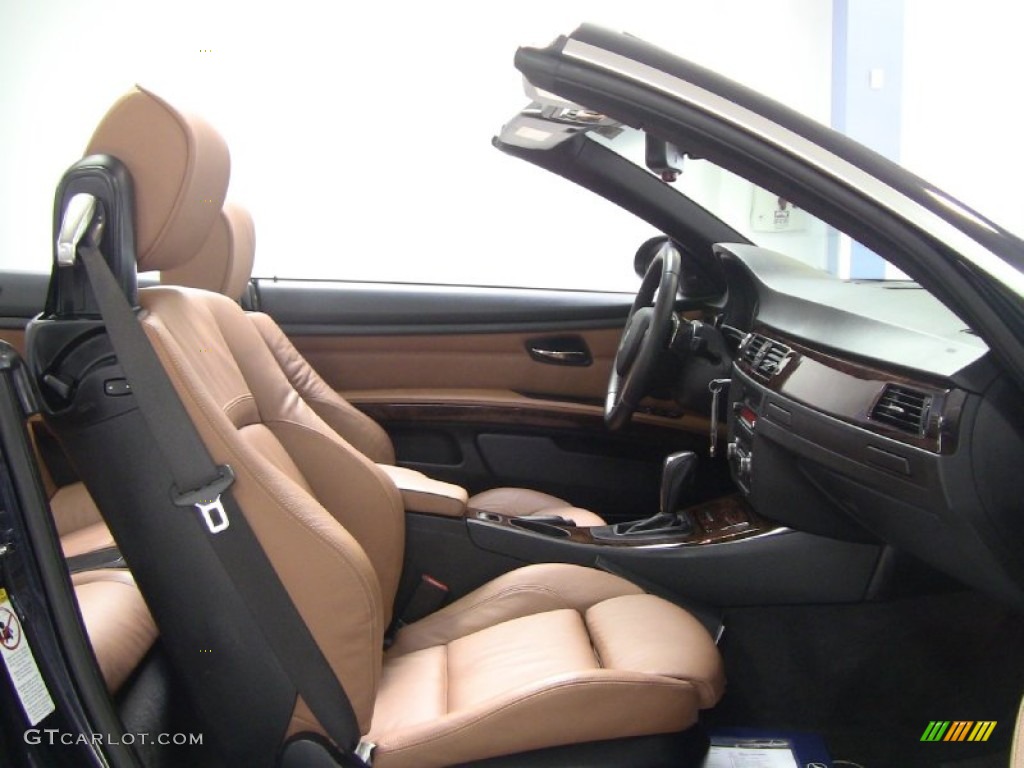 2007 3 Series 335i Convertible - Monaco Blue Metallic / Saddle Brown/Black photo #8