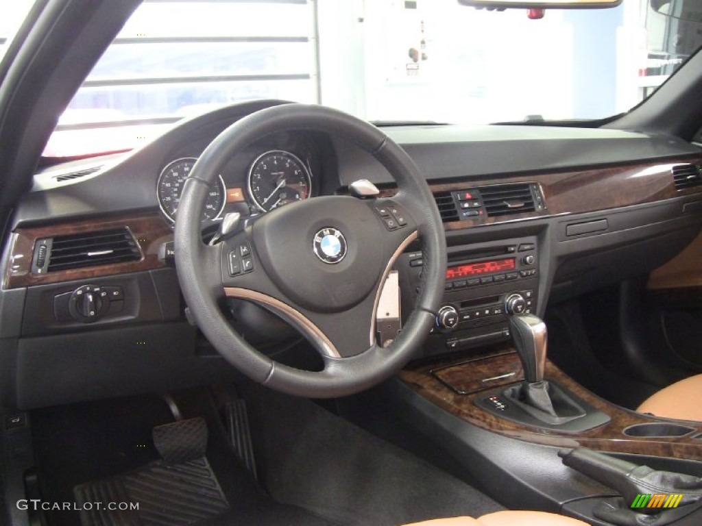 2007 3 Series 335i Convertible - Monaco Blue Metallic / Saddle Brown/Black photo #10