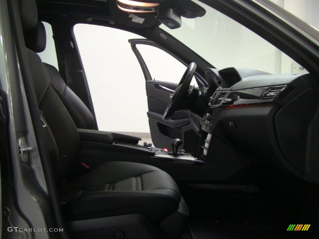 Black Interior 2010 Mercedes-Benz E 63 AMG Sedan Photo #54065528