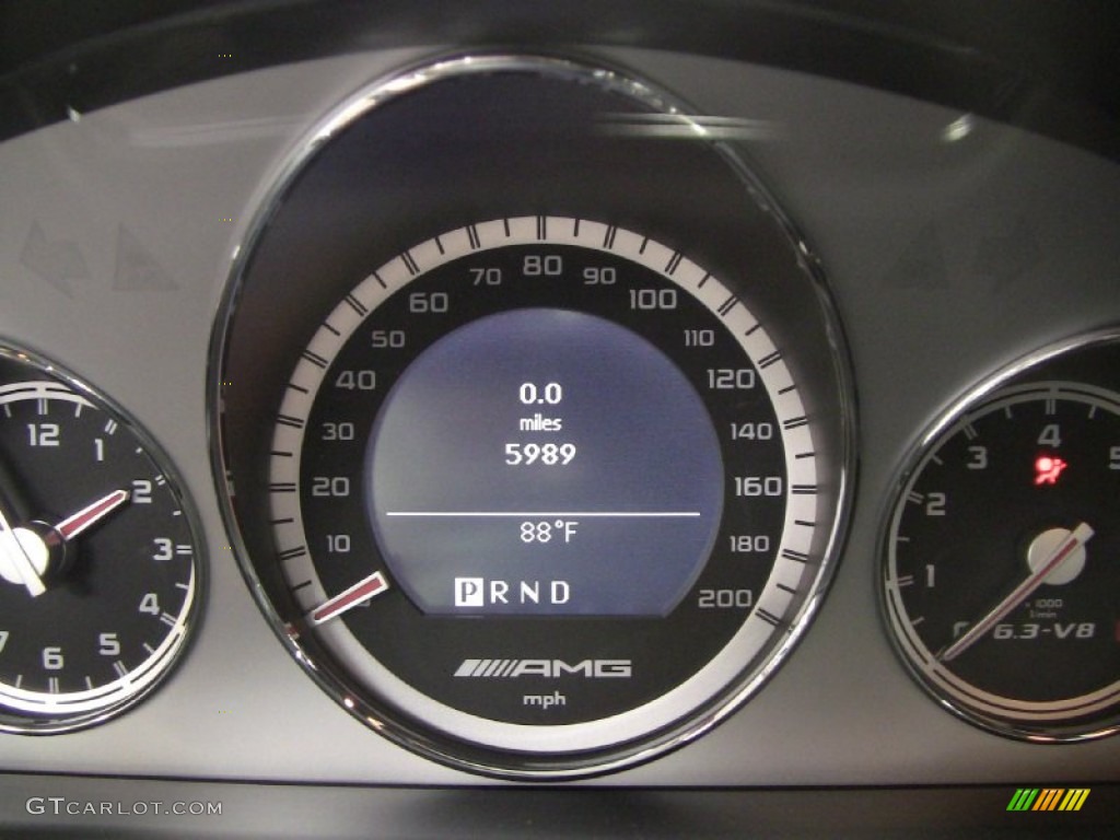 2010 Mercedes-Benz E 63 AMG Sedan Gauges Photo #54065555
