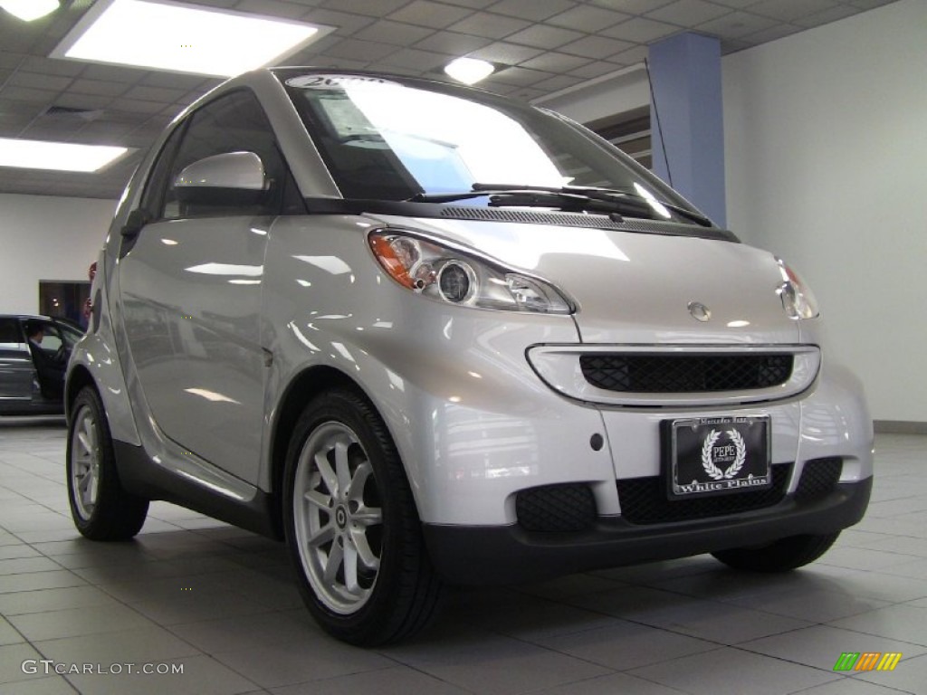 Silver Metallic 2009 Smart fortwo passion coupe Exterior Photo #54065618