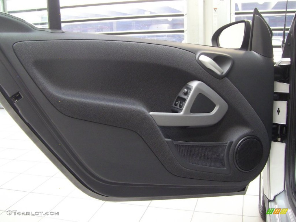 2009 Smart fortwo passion coupe Design Black Door Panel Photo #54065654